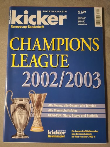 Kicker sonderheft europacup - kicker,