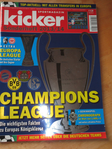 Kicker sonderheft champions - sonderheft,