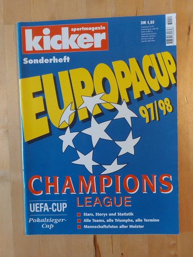 Kicker sonderheft champions - kicker,