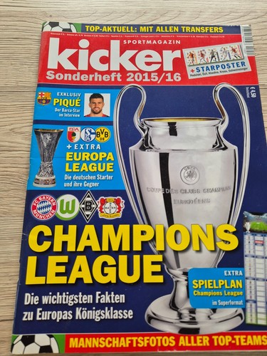 Kicker sonderheft champions - kicker,