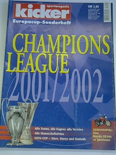 Kicker europacup sonderheft - kicker,