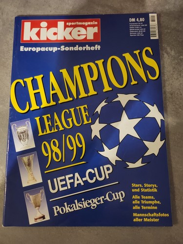 Kicker sonderheft europacup - sonderheft,