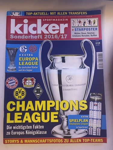 Kicker sonderheft champions - kicker,