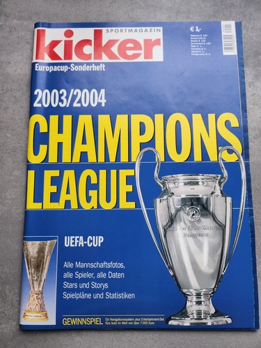 Kicker sonderheft europacup - kicker,