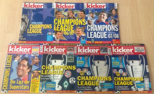 Kicker sonderhefte champions - kicker,