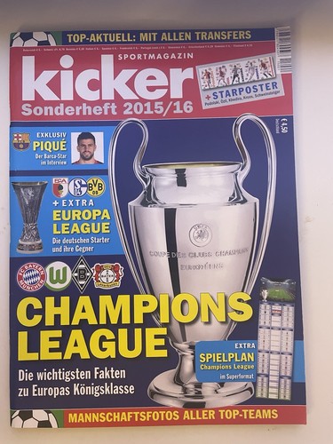 Kicker sonderheft champions - sonderheft,