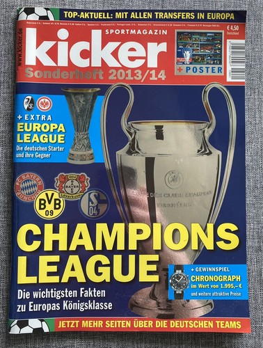Kicker sonderheft champions - kicker,