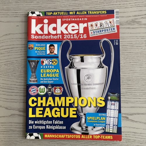 Kicker sonderheft champions - sonderheft,